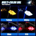Electric Scooter Led Motorbike Indicators YYZXD-138 In White Yellow Blue Red