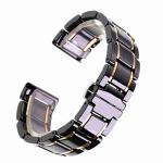20g 20mm Watch Band Strap RoHS Unisex Ceramic Watch Strap