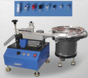 China Auto Vibration Feeder LED Lead Cutting Machine With Adjustable Length factory