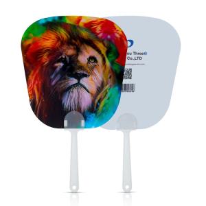 China Hot Selling Custom 3D Lenticular Hand Fans Of Super Stars Promotional factory