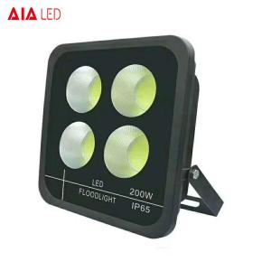 China Exterior IP65 black 200W LED Flood lighting led spotlight for yard decoration factory