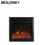690mm Recessed Electric Fireplace Wood Mantel 750-1500W Heating Cold Rolled