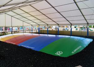 China Outdoor Inflatable Jumbo Jumper Air Pillow 3 Years Warranty / Bouncy Pad factory