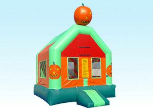 China Funny Cartoon Halloween Inflatable Bounce House / Toddler Bouncy Castle factory