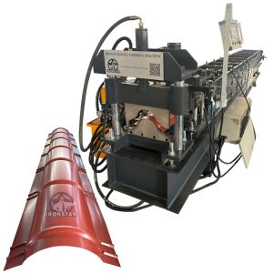 China 312 Cap ridge roll forming machine in Romania Cap ridge roll forming machine | Capping roll forming machine on sale