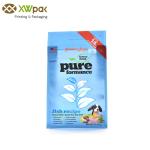 Food Packaging Flat Bottom Bag Printing With Zipper For Freeze Dried FDA