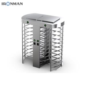 China Full Height Electronic Turnstile Gates Access Control 35 Persons/min Pass Speed on sale