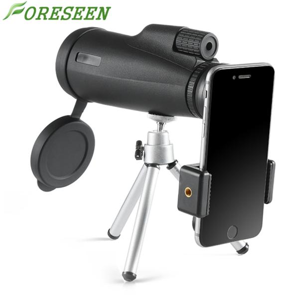 Foreseen 12x50 Compact Monocular Telescope , Portable Pocket Hd Monocular