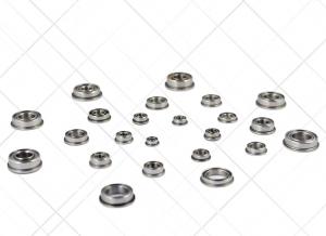 China GCr15 Chrome Steel SF608ZZ Miniature Flange Bearing factory