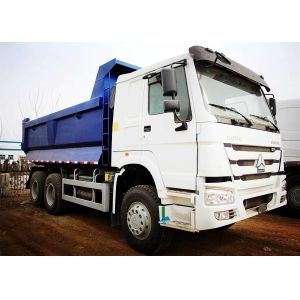 Sinotruk Howo 6x4 Euro II Heavy Duty Dump Truck 371 Horse Power 25 Tons Loading