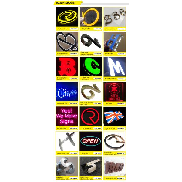 Super Bright Alphabet Marquee Outdoor Waterproof Metal Acrylic Marquee Led Letters Large Alphabet Letters Signs Lighted Sign