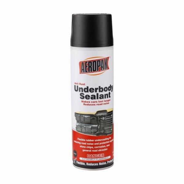 China Aeropak Black Car Underbody Sealant Spray Car Undercoating Spray factory