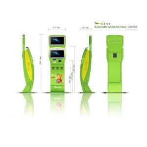 China Interactive Air Boarding Pass Internet / information Access Lobby Kiosk factory