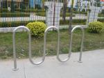 Surface Mounted Commercial Bike Racks 304 Stainless Steel Material