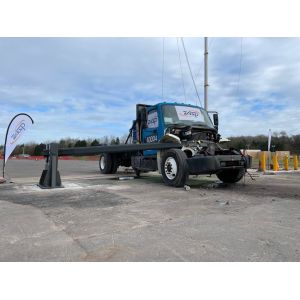 China IP54 Protection Level Rising Beam Gate with -20℃ to 60℃ Operating Temperature and ≤50 Meters Remote Control Distance factory