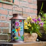 Retro Metal 8LEDs 0.15W Dragonfly Solar Lantern