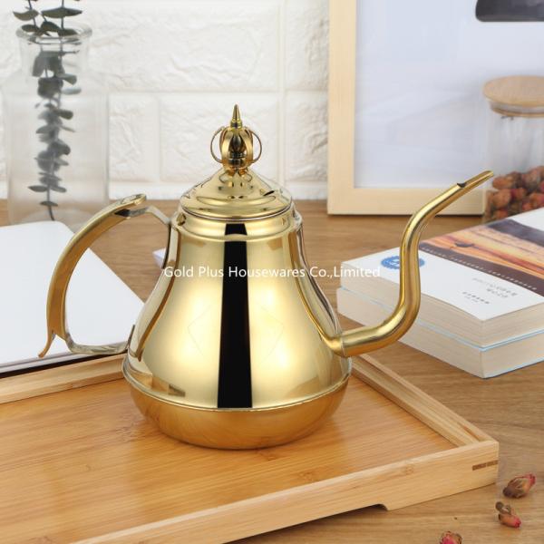 1.2L Coffee Drip Kettle Narrow Spout Tea Pot Food Grade Non Slip Handle