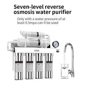 Customizable 7 Stages with Uv Ro System TDS Meter 600G 1200G Revere Osmosis