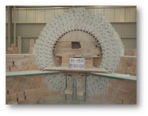 China Good Thermal Shock Resistance Alumina Refractory Special Brick LZ65 Widely Used For Rotary Kiln factory