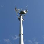 Powder Coated Galvanized 3G Telecommunication Towers For Cell Phone Signal