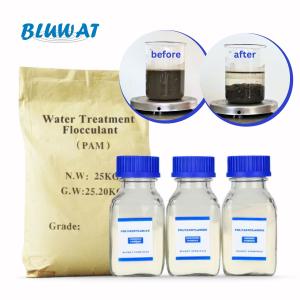 China Polyacrylamide Water Treatment Flocculant Anionic Cationic Polymer For Water Purification factory