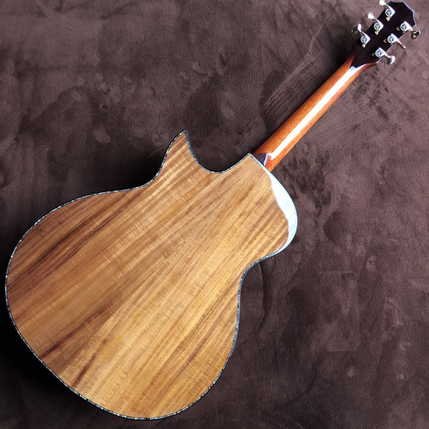 Custom 2021 New Style GPS14 with Angle Cut Corners Real abalone Inlay KOA Wood Acoustic Guitar