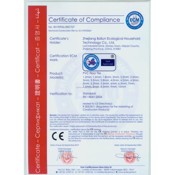 Yiwu Waterproof Vinyl Flooring 2-8mm Wood Zhejiang Luxury Vinyl Tile Bathroom Flooring