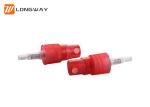 18mm Red 18/415 Fine Mist Sprayer For Make Up Bottle 0.1-0.15ml/T Discharge Rate