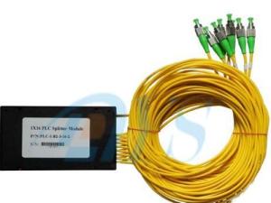 China High Return Loss Optical Signal Splitter , Fiber Optic Audio Splitter With 1260nm - 1650nm Wavelength factory