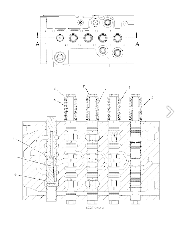 CA2597464 259-7464 2597464 FOR CAT 320D 320D2 320D2GC EXCAVATORS PARTS HYDRAULIC MAIN CONTROL VALVE VALVE GP-MAIN CONTROL AFTERMARKET ORIGINAL