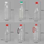 Edible Oil Soy Sauce Plastic Bottle 500ml PET Cooking Oil Bottles