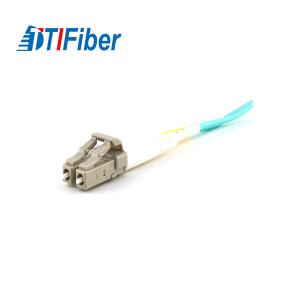 China Available Fiber Optic Patch Cables OM1 62.5 / 125 LC 0.9mm OFNP Type factory
