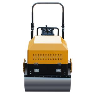 China 2 Ton Vibratory Road Roller for Soil Asphalt Compaction at 70Hz Excitation Frequency factory