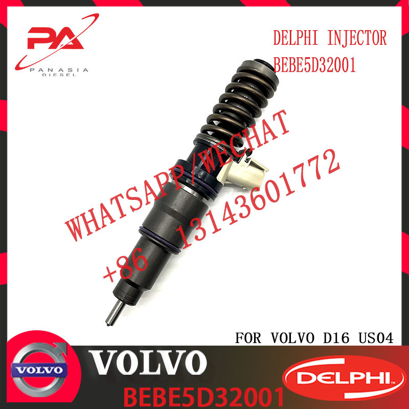 4 Pins Diesel Fuel Injector 85000496 Electric Control Fuel Injector BEBE4D06001 BEBE5D32001 For 3144