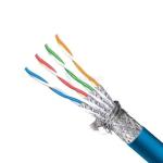 SFTP CAT8 22 AWG Conductor Size Cable 2000 MHz Frequency Copper Material with