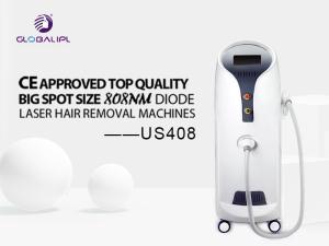 China Permanent Facial Hair Removal Laser Machine / Diode Laser Machine Adjustable Energy factory