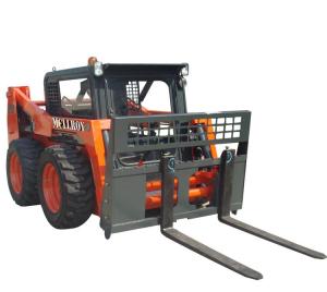 China 45kw Small Skid Steer MY850U 850KG Rate Loading Fast Cycle Times For Basement factory