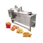 Food Grade 304 Stainless Steel Automatic Deep Fryer For Potato Finger Chips And