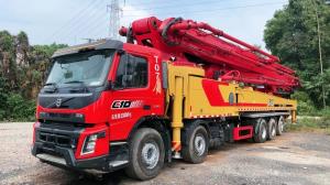 China Hydraulic Machining Process 66M Concrete Boom Pump for Construction Machinery Equipment factory