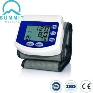 China Wrist Blood Pressure Monitor With Adjustable Wrist Cuff 135mm - 215mm factory