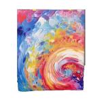 Colourful 3d Relief Landscape Oil Paintings With Thick Texture Art Design