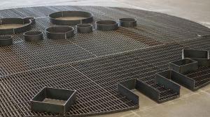 China hot dip galvanized steel grating factory