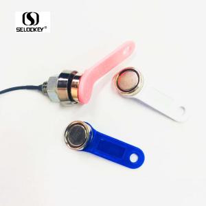 China Metal Ring Touch Memory DS1990A-F5 Magnetic Ibutton And Smart Cards factory
