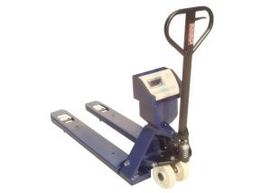 China CE 2t Mild Steel Pallet Truck Scales With Hand Brake factory