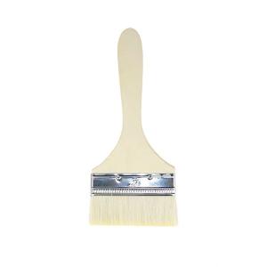 China Pig Hair Bristles Flat Dustproof Professional Paint Brushes Set factory