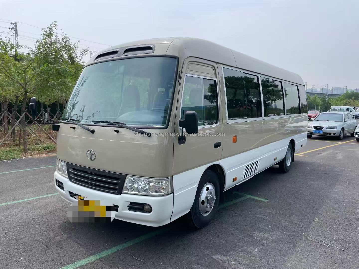 3 Diesel Gasoline Fuel RHD Manual Transmission Mini Bus < 23 Seats