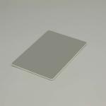 1000mm 1500mm Fire Rated Aluminium Composite Panel Grey Fire Retardant Acp