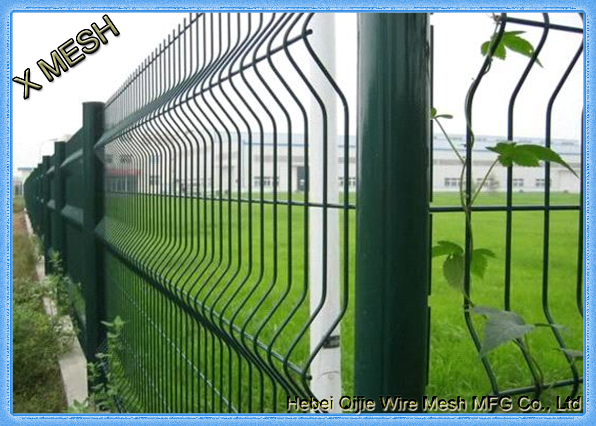 Perimeter Coated Welded Wire Fence Steel-P0006