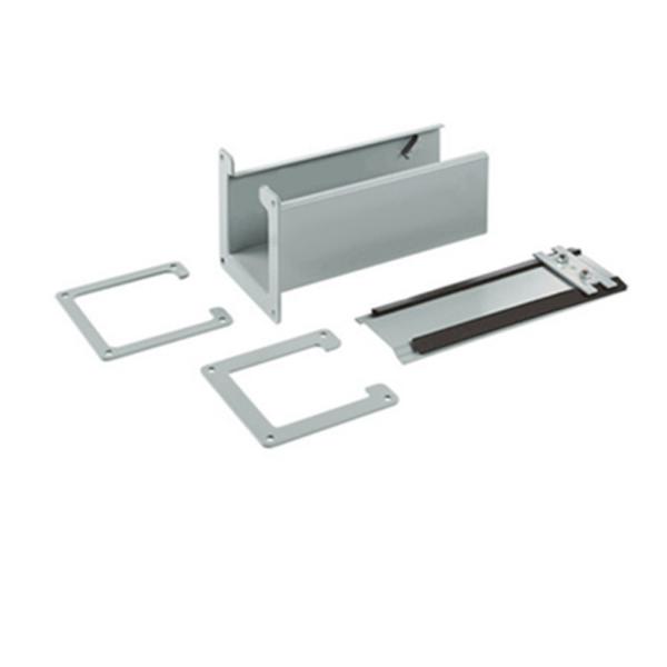 OEM Precision Sheet Metal Fabrication Parts 14 Gauge Steel Electrical Straight
