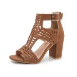 YTH016 Shoes Metal Chain Children'S Boots Autumn 2021 New Fashion Stiletto High